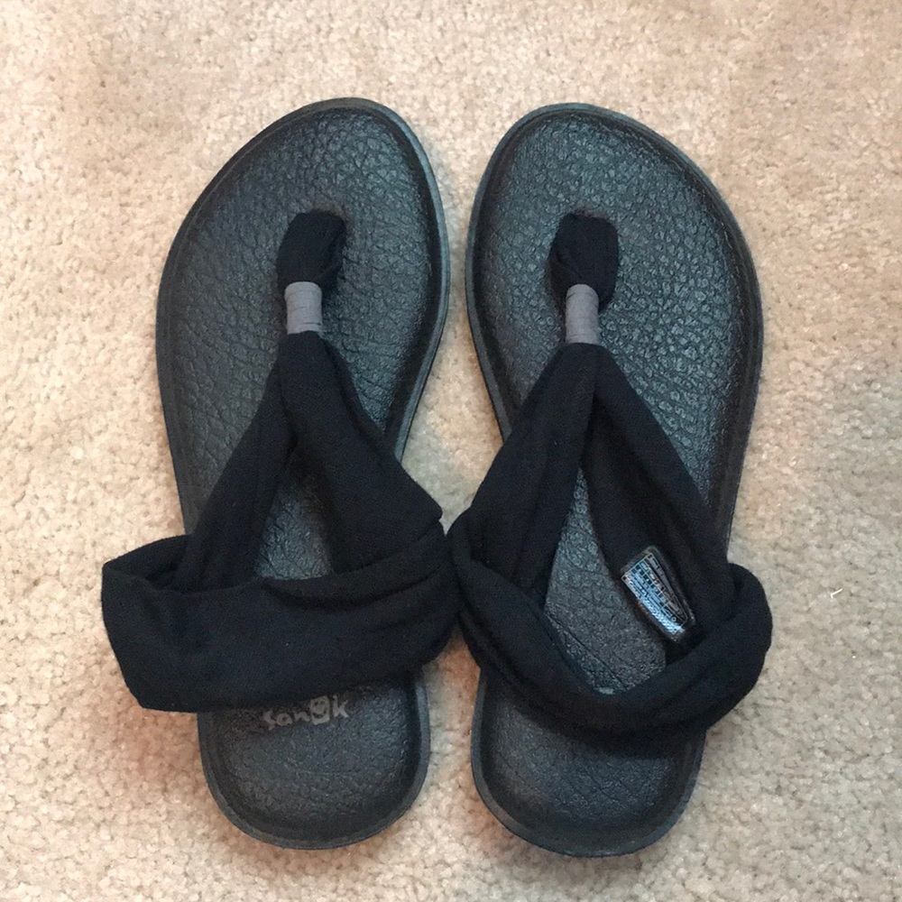 Sanuk yoga sling flat sandal